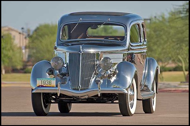 Stainless steel car 1936