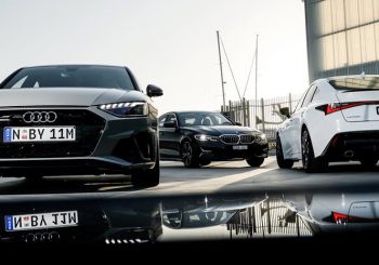 Audi BMW and Lexus sports comarisons