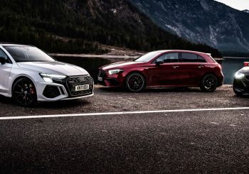 Audi, Mercedes and BMW face off
